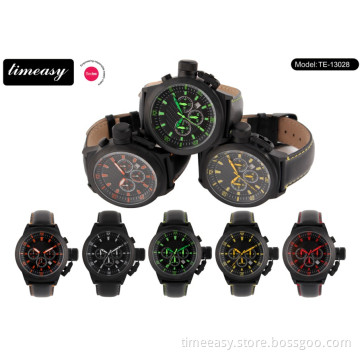 New Fashion Men Watch, Leather Band Bracelet Men Watches (TE-1089)